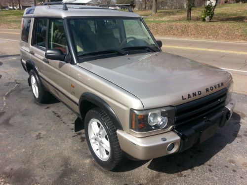 2003 land rover discovery se sport utility 4-door 4.6l low miles 4x4 suv