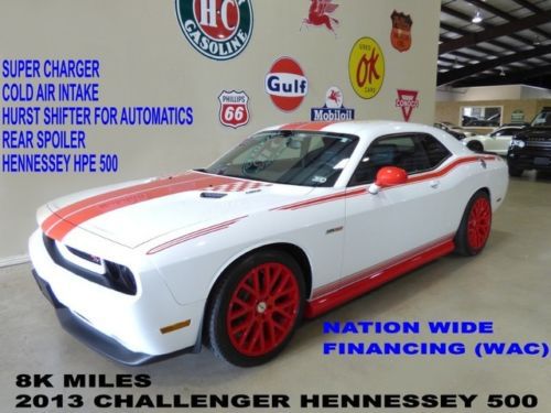 2013 challenger r/t hennessey hpe500,auto,leather,20in tsw whls,8k,we finance!!