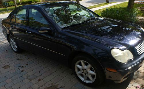 2003 mercedes-benz c240 base sedan 4-door 2.6l *** lowered reserve ***