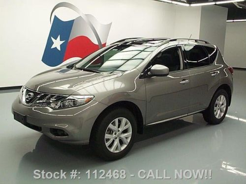 2012 nissan murano sl dual sunroof htd leather rear cam texas direct auto