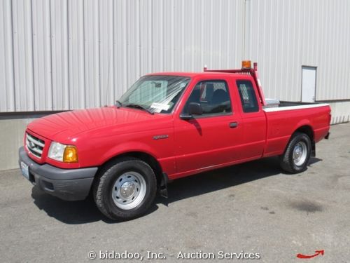 Ford ranger xlt super cab 3.0l v6 pickup headache rack toolbox bedlinder