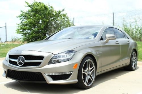 2012 mercedes-benz cls63 amg, matte finish, low production!