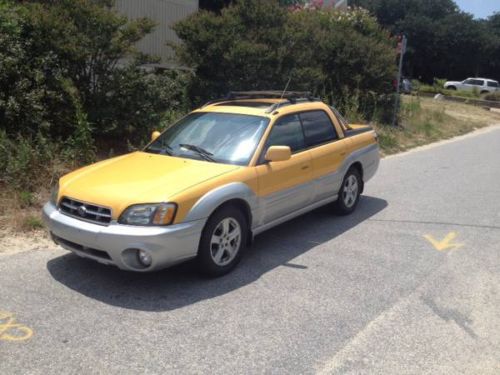 2003 subaru baja awd, leather, moonroof, excellent condition