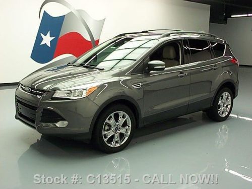 2013 ford escape sel ecoboost tech htd leather nav 10k texas direct auto