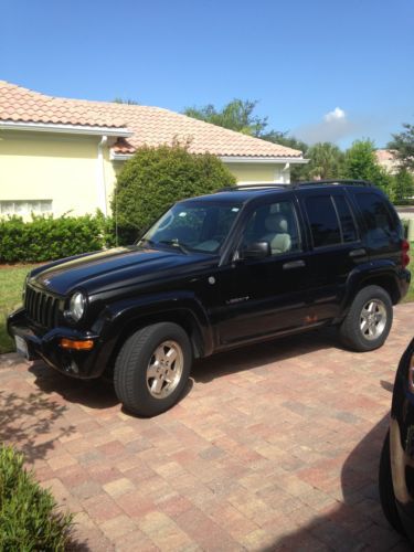 2004 jeep liberty limited sport utility 4-door 3.7l