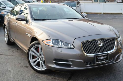 2011 jaguar xjl 5.0l carfax certified rear tables fully loaded 708-404-5040