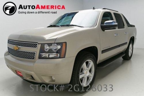 2008 chevy avalanche 4x4 ltz 56k low miles htd leather rear assist rear ent