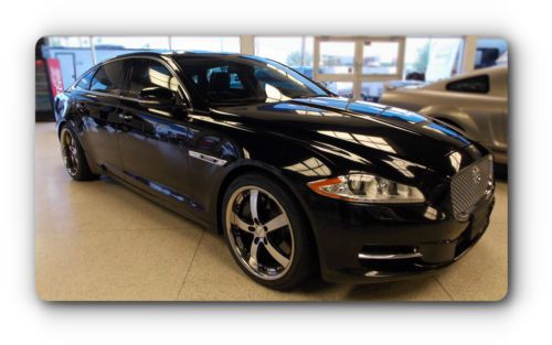 2011 jaguar xjl supercharged sedan black