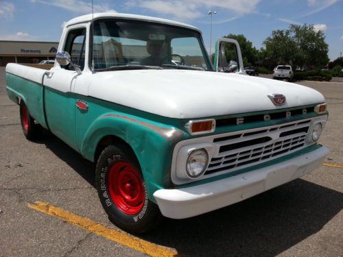 1966 ford f-100  v8