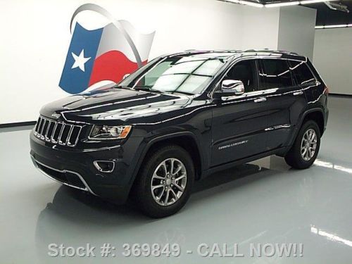 2014 jeep grand cherokee ltd v6 sunroof nav leather 19k texas direct auto