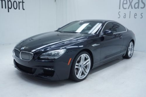 2012 650i m-sport,18k miles,driver assist-luxury seating pkg.1.49% financing