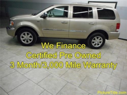 08 aspen limited leather heat seats sunroof certified warranty we finance texas