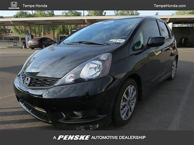 Honda fit 5dr hb auto sport low miles 4 dr hatchback automatic gasoline 1.5l soh