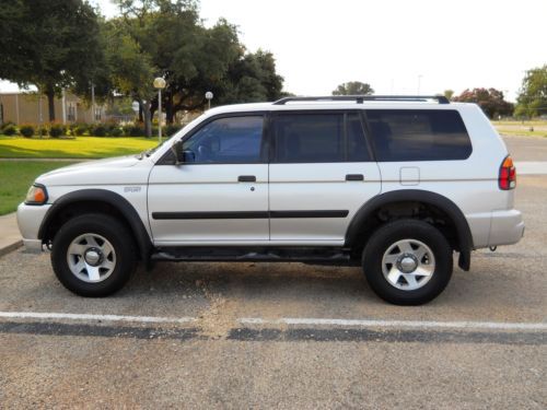 2002 mitsubishi montero sport 3.0l v6 auto ac clean suv