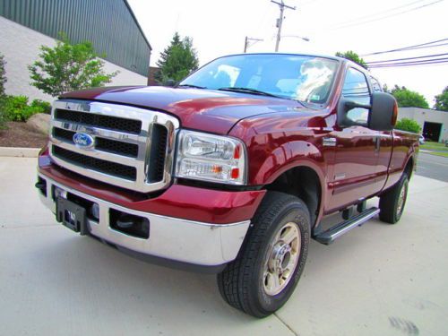 Lifted lariat 4x4 fx4 off road!turbo diesel!warranty!inspected!leather !07 f350