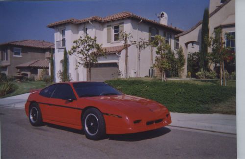 1988 Pontiac Fiero GT Coupe with 2.8L V6 engine in excellent condition, US $11,500.00, image 4