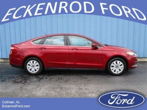 2013 sedan used gas i4 2.5l/152 6-speed automatic w/manual shift  fwd red
