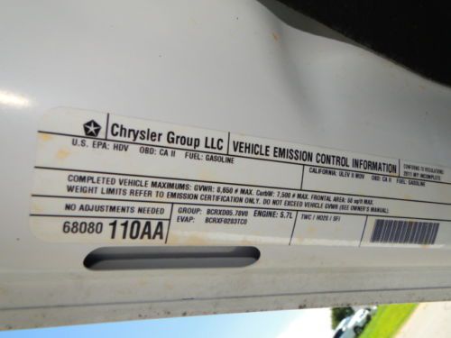 2011 RAM 2500 DODGE RAM WORK TRUCK REPAIRABLE SALVAGE TITLE REBUILDABLE DAMAGE, US $10,800.00, image 47