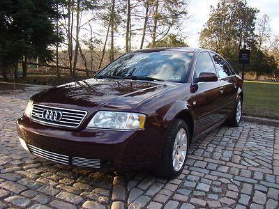 1999 audi a6 quattro all wheel drive extra nice no reserve !