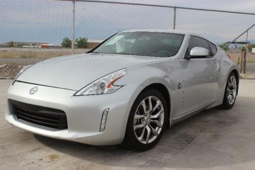 2013 nissan z 370z crashed wrecked damaged salvage fixer project runs! sporty!!