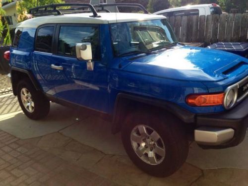 2007 toyota fj cruiser 4x4 awd gps leather interior