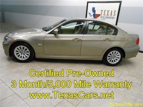 09 328i sedan leather certified pre-owned warranty we finance!!!