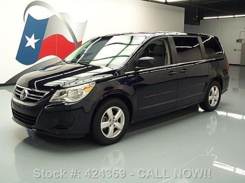 2010 volkswagen routan sel sunroof nav dvd rear cam 28k texas direct auto