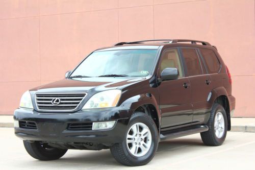 2006 lexus gx470 ~navigation~rear camera~3rd row~htd seat~serviced up 2 date~