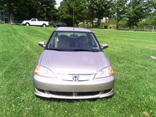 2003 Honda Civic Hybrid Sedan 4-Door 1.3 low reserve salvage excellent condition, image 4