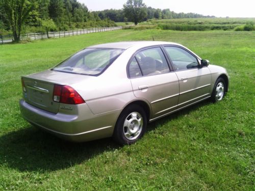 2003 Honda Civic Hybrid Sedan 4-Door 1.3 low reserve salvage excellent condition, image 8