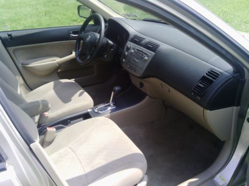 2003 Honda Civic Hybrid Sedan 4-Door 1.3 low reserve salvage excellent condition, image 10