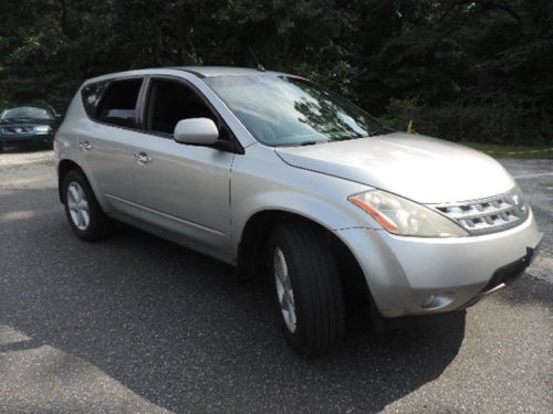 03 NISSAN MURANO SE 1 OWNER CLIMATE CONTROL COLD AC FOG LIGHTS CLEAN NO RESERVE, image 6