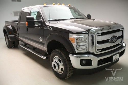 2013 drw lariat crew 4x4 fx4 navigation sunroof leather heated v8 diesel