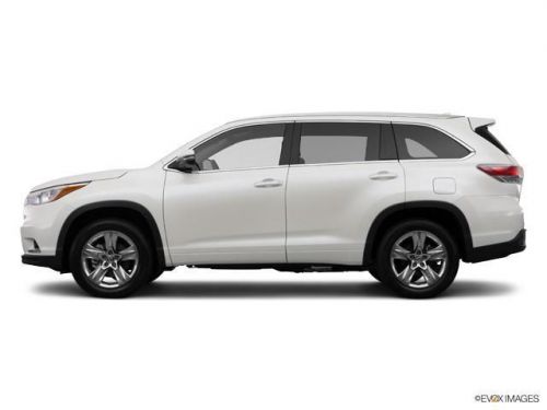 2014 toyota highlander limited platinum