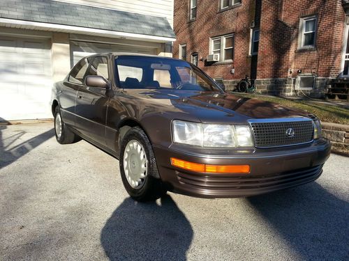 1991 lexus ls400 base sedan 4-door 4.0l