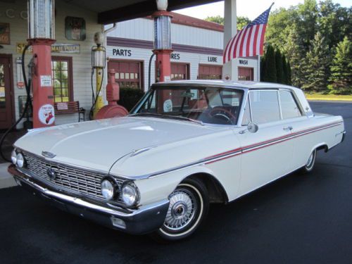 1962 galaxie 500xl club victoria coupe, one family owned, orig. window sticker
