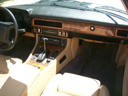 1990 Jaguar XJS White Convertible, image 12