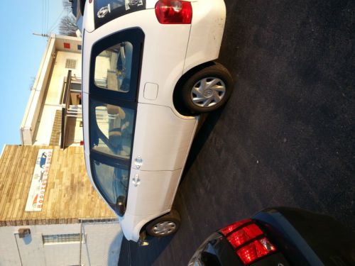 2003 Mazda MPV for parts or poss repair white wrecked 4 door NO RESERVE, US $1,700.00, image 5