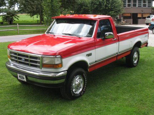 1995 ford f-250 xlt long bed 4wd 150,000 original miles super clean no rust