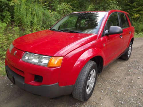 No reserve 2003 saturn vue 4x4 sport utility 4-door 2.2l