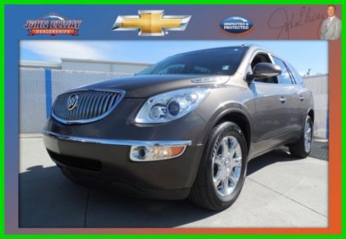 Brown 2009 buick enclave cxl v6 sunroof navigation suv fwd financing available!