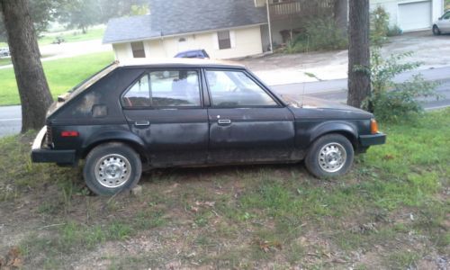 1989 Plymouth Horizon America Hatchback 4-Door 2.2L, US $800.00, image 4