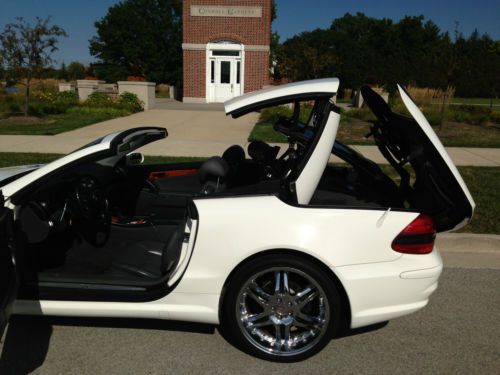 2003 Mercedes-Benz SL500 Convertible 2-Door 5.0L Roadster in rare White Exterior, US $20,400.00, image 11