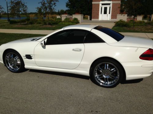 2003 Mercedes-Benz SL500 Convertible 2-Door 5.0L Roadster in rare White Exterior, US $20,400.00, image 12