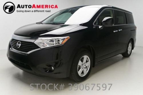 2013 nissan quest sv 14k low miles rearcam rear entertainment usb one 1 owner