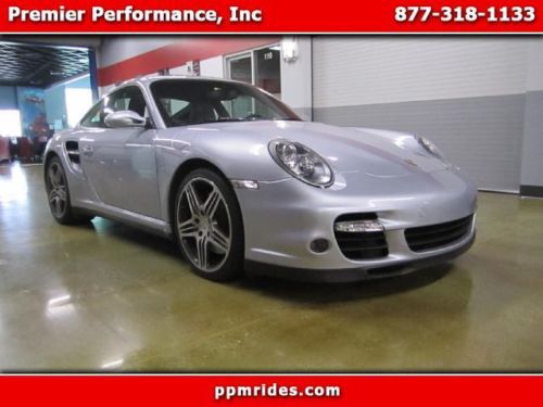 2007 porsche 911 997 turbo - stunning blue leather interior!