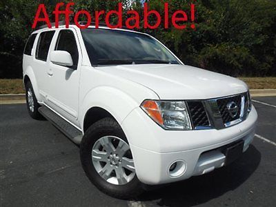 Nissan pathfinder 2wd 4dr le suv automatic gasoline 4.0l v6 cyl avalanche