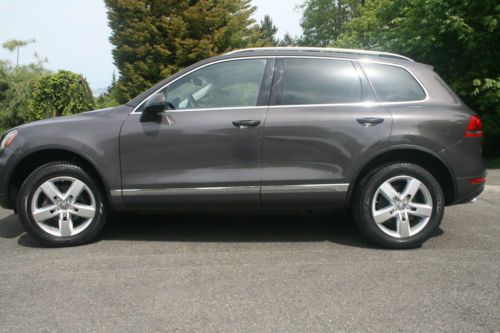 2012 volkswagen touareg v6 lux sport utility 4-door 3.6l