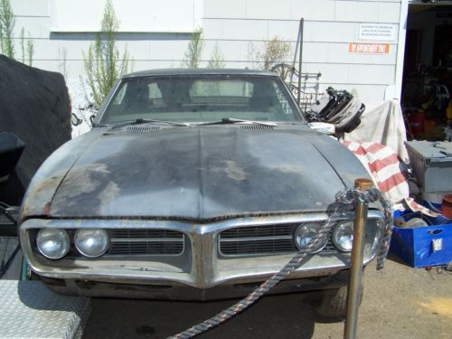 1968 pontiac firebired body only id # 223378u146018