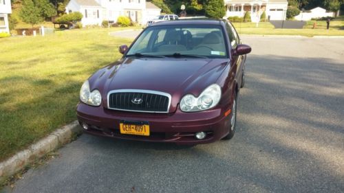 2004 hyundai sonata base sedan 4-door 2.4l runs great no reserve